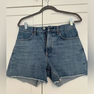 Rag and Bone denim shorts size 26 color blue